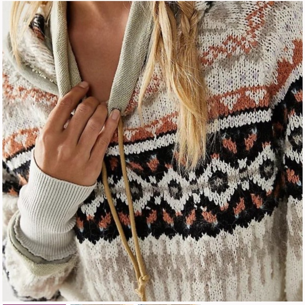 Free People Inverness Hoodie Sweater